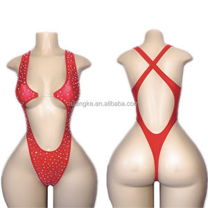 Atuendos de Fiesta con Pedrería para Bailarina Exótica de Fábrica OEM, Éxito de Ventas con las Mejores Reseñas y Clasificación - Product Image 4