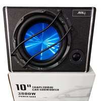 Haut-parleur de graves OEM 10 pouces avec tweeter, caisson de basses actif pour voiture S-10S
