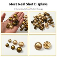Boutons personnalisables en alliage de zinc, forme étoile et rectangle, à dos plat, pour costumes, vestes de sport, manteaux, lavables, électroplaqués multicolores