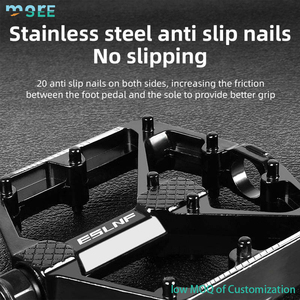 Pédales de vélo SeeMore antidérapantes à dégagement rapide, double roulement scellé en alliage d'aluminium, colorées - Product Image 4