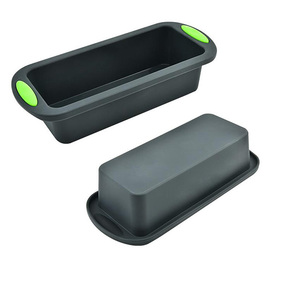 Moule à pain long en silicone pour gâteaux, brownies, cheesecakes - Ensemble d'ustensiles de cuisson - Product Image 1
