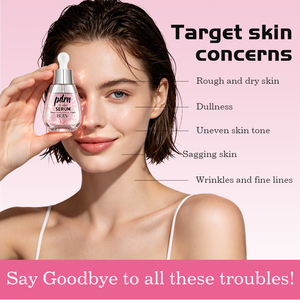 Private Label Pink Salmon PDRN Oil-Bead Serum Improving Dullness Anti Wrinkle Fading Lines Soothing Dry Skin OEM <b>Face</b> Serum - Product Image 4
