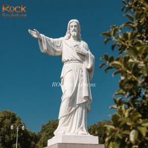 Escultura de cobre decorada con arte de iglesia al por mayor estatua de <span class=keywords><strong>Cristo</strong></span> Jesús de bronce fundido de tamaño real - Product Image 6