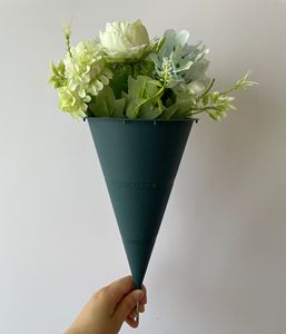 Jarrón cónico de PP <span class=keywords><strong>para</strong></span> exteriores, tumba, césped, jardín, jarrones, conos, soporte de flores, decoraciones <span class=keywords><strong>para</strong></span> cementerio - Product Image 3
