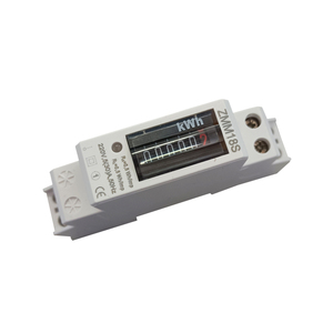 Medidor de Energía kWh de la Serie ZMM de 220v 30A para Riel DIN, Suministro de Fábrica Zhiming, con Certificación CE y RoHS - Product Image 1