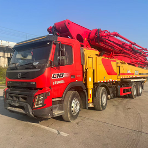 Camion pompe à béton mobile d'occasion Sany 2020, 62m, 510HP, Diesel Euro V, 4 essieux, faible nombre d'heures de travail, fiable, pour la construction - Product Image 6