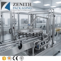 Machine de remplissage automatique d'eau pure / Ligne d'embouteillage d'eau pour petites entreprises / Remplisseuse de bouteilles PET certifiée CE