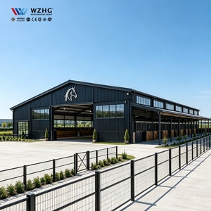 Naves Metálicas de Acero para Hipica: Arena de Equitación de Gran Superficie, Estructura de Acero Ensamblable - Product Image 2