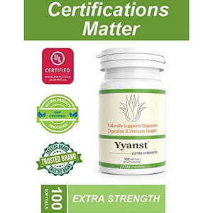 Gélules d'aloe vera bio de haute qualité, marque privée, pour maintenir la santé de la muqueuse intestinale et favoriser le péristaltisme intestinal normal. - Product Image 4