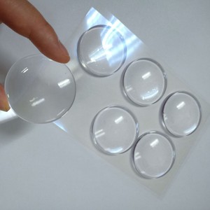 Türgriff-Stoßfänger Selbstklebender Türknauf-Wandschutz 6 Stück Runder Gummi Unsichtbarer Türstopper Dollarzeichen Wandschutz - Product Image 5