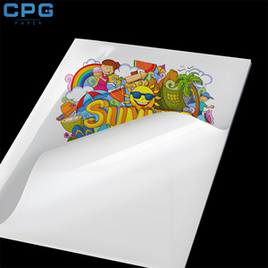 Wholesale High Glossy Inkjet <b>Sticker</b> Paper A4 <b>Sheet</b> 80gsm Self Adhesive Paper Label Paper Material for <b>Sticker</b> Label - Product Image 2