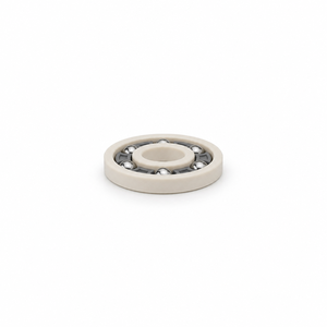 Rodamiento de Bolas de Ranura Profunda 6005 POM 25x47x12mm, Anillos POM, Bolas de Vidrio, Jaula de Nylon - Product Image 1