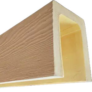 Fabrication en Chine avec des poutres en <span class=keywords><strong>chêne</strong></span> de haute qualité à <span class=keywords><strong>prix</strong></span> d'usine et des poutres en polyuréthane rouge PU pour le toit - Product Image 1
