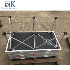 <b>Red</b> Carpeted Finish Platform Stage Outdoor Lightweight Event Stage Sale - Product Image 4