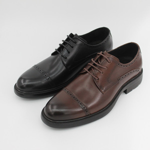 Nuevos Zapatos Oxford Formales de Cuero Genuino Hechos a Mano para Hombre, Ideales para Bodas, Oficinas y Todas las Temporadas. - Product Image 5