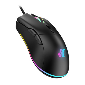 Souris optique filaire USB silencieuse GK168 avec programmation <span class=keywords><strong>macro</strong></span>, 6 boutons, ergonomique, pour le bureau, les jeux électroniques, <span class=keywords><strong>LOL</strong></span>, souris de jeu pour ordinateur - Product Image 1