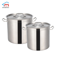 Xiangsheng Marmite en acier inoxydable 16cm 24cm tailles Double poignée pour cuisinière à Induction 50L ustensiles de cuisine pour soupe