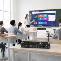 Computadora Industrial OPS Lista para Enviar, CPU Coffee Lake de 6.ª, 8.ª y 9.ª Generación, Windows Linux, PC Todo en Uno para Oficina, Pizarra Interactiva
