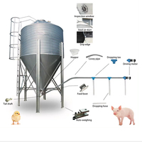 Top 10 tonnellate di chicchi di caffè granai di grano di mais Silos di metallo per la vendita
