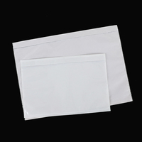 Enveloppes adhésives pour étiquettes d'expédition avec chargement par le haut Enveloppes d'expédition en plastique transparent Pochette pour enveloppe d'expédition