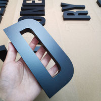 Lettres en acrylique 3D découpées au laser sur mesure, alphabet en plastique PVC, enseigne pour la publicité et la décoration des magasins