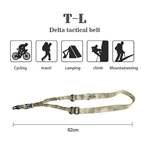 Outdoor americano a punto singolo in Nylon Cross-Body caccia fionda corda c compito di addestramento speciale con caratteristiche regolabili - Product Image 4