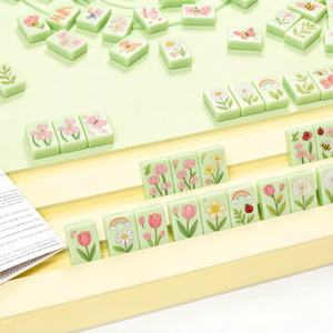 Tapis de piscine WaterMahj en EVA rigide, flottant et étanche, pour jeu de cartes, jeu de Rummy en plein air, jeu de société en cubes, cadeau - Product Image 5