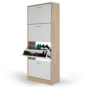 Usine directe <span class=keywords><strong>noir</strong></span> organisateur 4 portes étagère à <span class=keywords><strong>chaussures</strong></span> moderne Oem Chine prix de gros rotatif en bois stockage <span class=keywords><strong>armoire</strong></span> à <span class=keywords><strong>chaussures</strong></span> pour la maison - Product Image 5