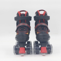 Nouveaux patins à roulettes réglables de haute qualité pour l'extérieur, roulements ABEC-7, roues en PU lumineuses