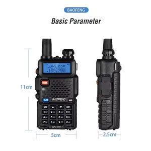 Baofeng UV5R Dual-band VHF UHF Radio Original Baofeng UV-5R 5W/8W High Power Radio Talk Range 3-5km Walkie Talkie