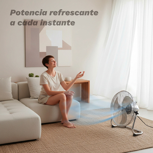 Ventilatore Industriale da Pavimento Grunkel 18 Pollici 100W 3 Velocità con Pale in Metallo - Product Image 5