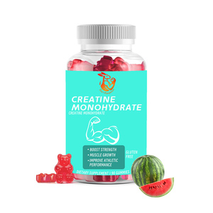 Factory Wholesales <b>Creatine</b> Monohydrate Gummies with <b>Creatine</b> Monohydrate Improve Strength & Power Enhance Focus - Product Image 1