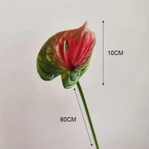 Hot Bán Nhân Tạo Bất Cảm Ứng Hoa Giống Anthurium Nhà Máy Trang Trí Đám Cưới Nguồn Cung Cấp Hoa Nhân Tạo - Product Image 6