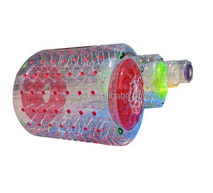 Rouleau et boules gonflables durables de l'eau de PVC pour le <span class=keywords><strong>jeu</strong></span> gonflable flottant de jouets de l'eau de <span class=keywords><strong>trampoline</strong></span> d'enfants/adultes - Product Image 4