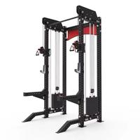 Station de fonction Mutli smith machine multi fonctionnelle tout en un machine de gymnastique puissance support de levage de poids rack de puissance cages de puissance