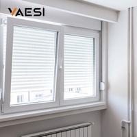 Dusche Milchglas fenster Interieur Wasserdichte Aluminium legierung Kleines Schiebefenster