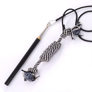 Açık eğitim için ayarlanabilir teleskopik çubuk paslanmaz çelik köpek ve kedi oyuncak interaktif flört oyuncak - Product Image 2