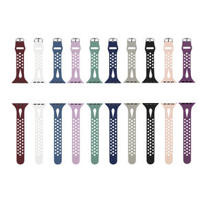 YHQ-Correa para <span class=keywords><strong>Apple</strong></span> <span class=keywords><strong>Watch</strong></span>, banda de silicona delgada para iWatch serie 7 <span class=keywords><strong>6</strong></span> 5/4/3 SE, 44mm, 40mm, 45mm, 41mm, 38mm, 42mm - Product Image 1