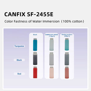 CANFIX SF-2455E Coton Colorants directs réactifs Agent de fixation Solidité à l'humidité Teinture auxiliaire Textile chimique - Product Image 2