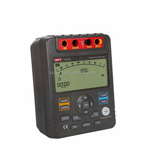 UT511 Digital Insulation Resistance Testers Meter Megaohm meter <span class=keywords><strong>Low</strong></span> <span class=keywords><strong>Ohm</strong></span> <span class=keywords><strong>Ohm</strong></span> Meter Voltmeter Auto Range 1000V LCD Hintergrund beleuchtung - Product Image 1