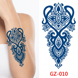 Tatuaggio Semipermanente Blu Opaco Realistico a Base Vegetale Jagua di Alta Qualità per Body Art, Impermeabile - Product Image 3