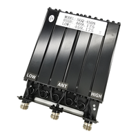 Duplexeur UHF à isolation élevée 30W 380-520MHz N-Femelle pour systèmes radio bidirectionnels