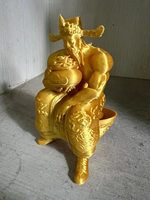 Style chinois Fortune Dieu de la richesse Décoration de table Prix bas fabrication cnc usinage service d'impression 3d
