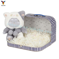 Cajas de Regalo para Bebés Recién Nacidos al por Mayor, Caja de Embalaje Decorativa con Forma de Maleta de Juguete, Cajas de Cartón con Asa