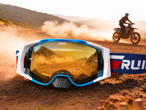<span class=keywords><strong>Gafas</strong></span> de Motocross de Liberación Rápida con Lentes Intercambiables, Personalizadas <span class=keywords><strong>para</strong></span> MX, <span class=keywords><strong>Enduro</strong></span>, Dirt Bike, con Láminas Desprendibles - Product Image 3