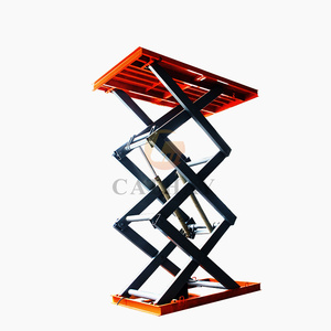 Plataforma Elevadora Hidráulica Mini de 2.4m (7.9 pies) con Certificación ETL, Ahorro de Espacio, Capacidad de 1000kg, Alimentación AC/DC, Dispositivo Antipinzamiento de Aluminio - Product Image 5