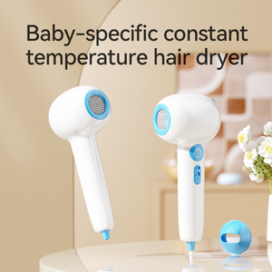 Secador de Pelo Inalámbrico para Bebés, Baja Temperatura, Aire Suave, Diseño Portátil de Plástico, 3 Velocidades, Uso Doméstico y en Hoteles - Product Image 5