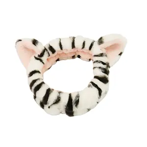 Animal Cartoon Earmuffs Customized Winter Plush Headband Faux fur Ear Muffs Warm Soft earmuff