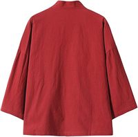 Manteau Happi Kimono Japonais Personnalisé Écologique avec Technique de Couture et Impression par Sublimation pour Événements – OEM