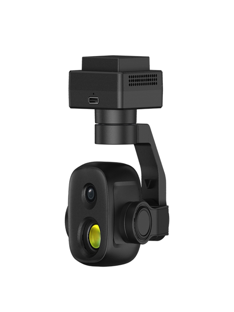 SIYI ZT6 Dual Sensor 4K Yaw Axis 540 Degree Rotation AI Enhanced Intelligent Recognition and Tracking Gimbal ZLD